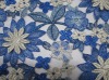 water soluble embroidered fabric