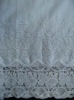 water soluted cotton embroidery fabric with hole/cutwork