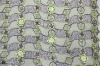 watersoluble fashionable embroidery fabric new design with handwork