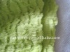 wave pattern embossed  PV plush fabric ,520G/M,12 MM