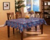 waved edge table cloth