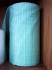 wavy spunlace non- woven fabric