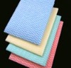 wavy spunlace nonwoven fabric