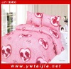 wedding 4 pcs bedding set/ luxurious deisgn bedding set/ good quality bedding set/printed 4pcs bedding set