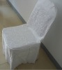 wedding and banquet damask jacquard chair cover