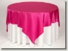 wedding and banquet overlay,satin table overlay for banquet,