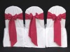 wedding banquet chair cover with satin sash