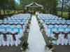wedding chair cover&organza sash