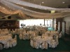 wedding chair cover & organza sash, wedding decorations