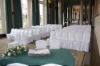 wedding chair cover, satin bag chair cover, universal chair cover
