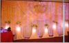 wedding colourful stage backdrop