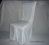wedding flat back chair cover banquet lamour satin pleated chair cover