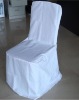 wedding flat back chair cover white polyester chair cover