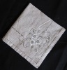wedding napkins with embroidery and hemstitch