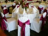 wedding polyester table linens and banquet chair covers