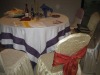 wedding table cover