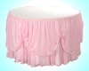 wedding table skirting