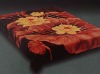 weft and raschel polyester mink Blanket