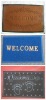 welcome door mat