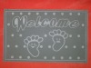 welcome door mat