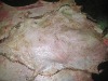 wet salted cow skin