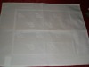 white 100% cotton jacquard airline napkin