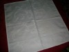 white 100% cotton jacquard table napkin