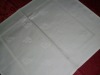 white 100% cotton jacquard table napkin