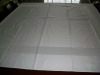 white 100% cotton jacquard tablecloth
