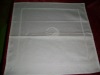 white 100% cotton logo jacquard airline napkin