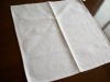 white 100% cotton table napkin