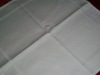 white 100% cotton table napkin