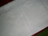 white 100% polyester jacquard table cloth