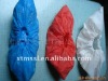 white CPE shoe cover