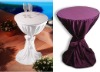 white and burgundy jersey scuba bistro table cover dry bar table cover cocktail table cover for wedding party