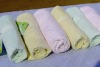 white bamboo terry towel