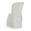 white chair cover