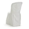 white chair cover