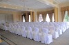 white chair cover/polyester chair cover