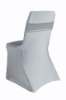 white color stretch chair cover,CT265,fit for all the chairs