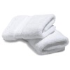 white cotton towel