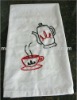 white embroidery hand towel tea towel hand towel kitchen towel