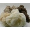 white grey brown cashmere fiber