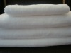 white hotel towel