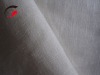 white linen blend fabric