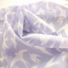 white mesh swallow picture printed nylon mesh fabric