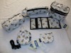 white mickey flat screen printing bags set