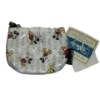 white mickey flat screen printing small purse