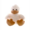 white plush duck toy for kids