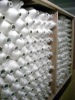 white polyester/cotton yarn